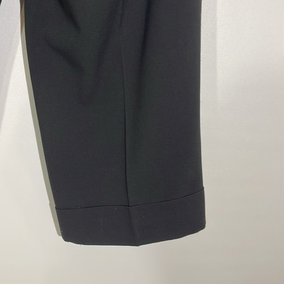ANN TAYLOR Black Curvy Fit Crop Pants Size 10 - Picture 6 of 7